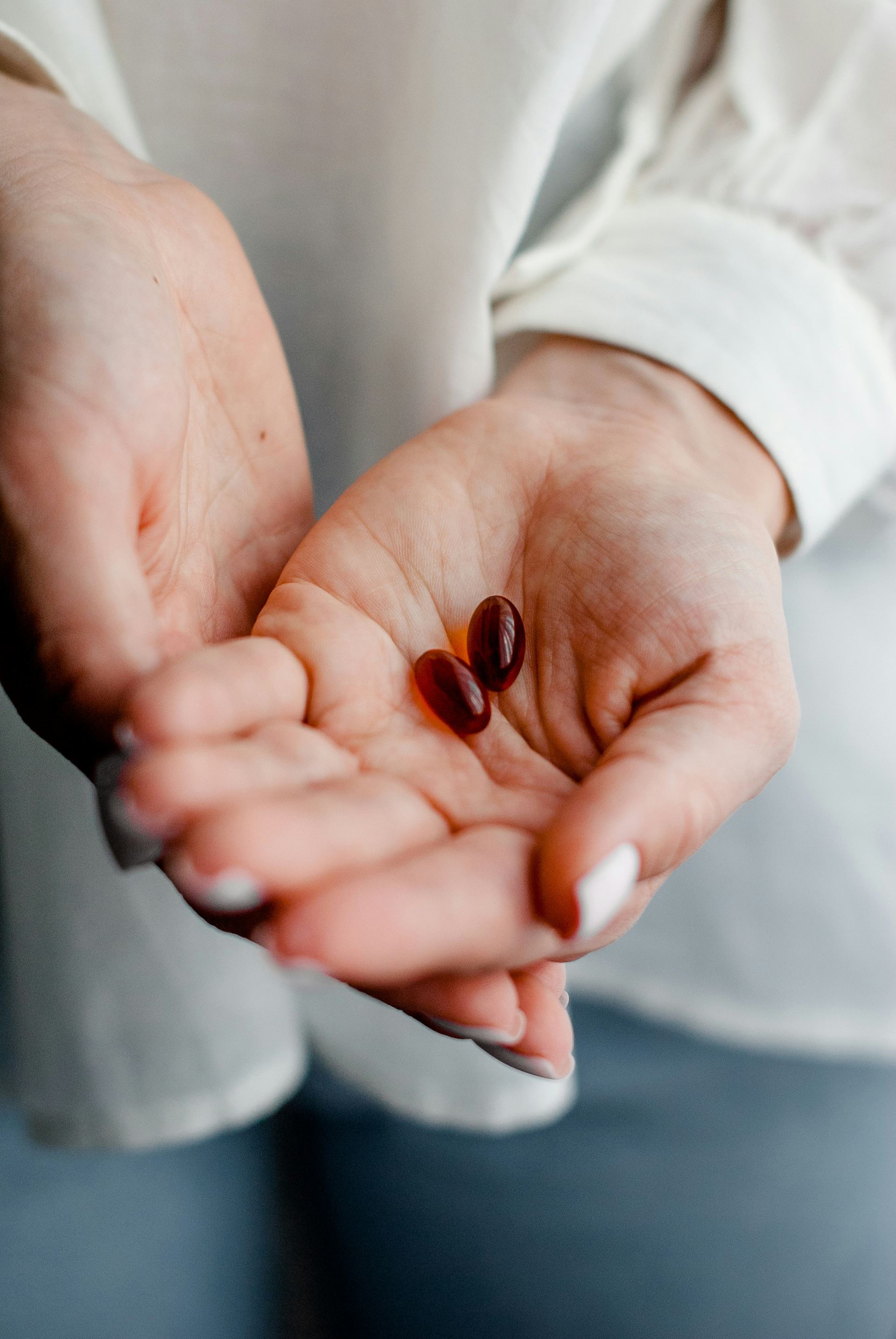 Pills in hand